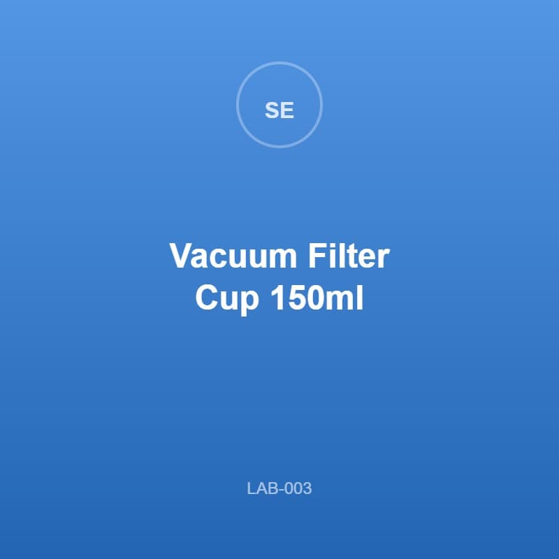 Vacuum Filter Cup 150ml